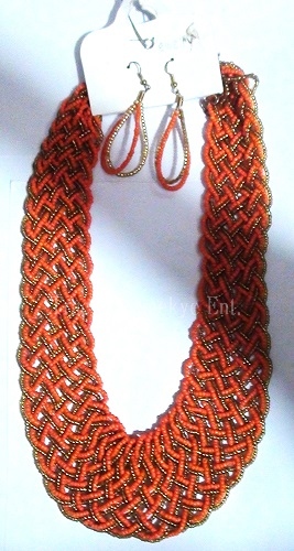 Necklace with Earrings 